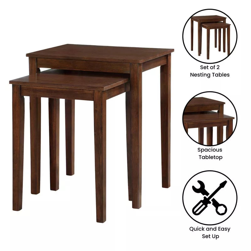 American Heritage Nesting Tables