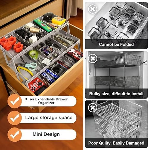 Organizzatore Intelligente per Cassetti a Più Livelli